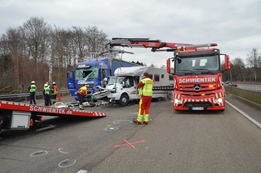 Schwerer VU A 1 Rich Saarbruecken kurz vor AK Leverkusen P169.JPG - Miklos Laubert